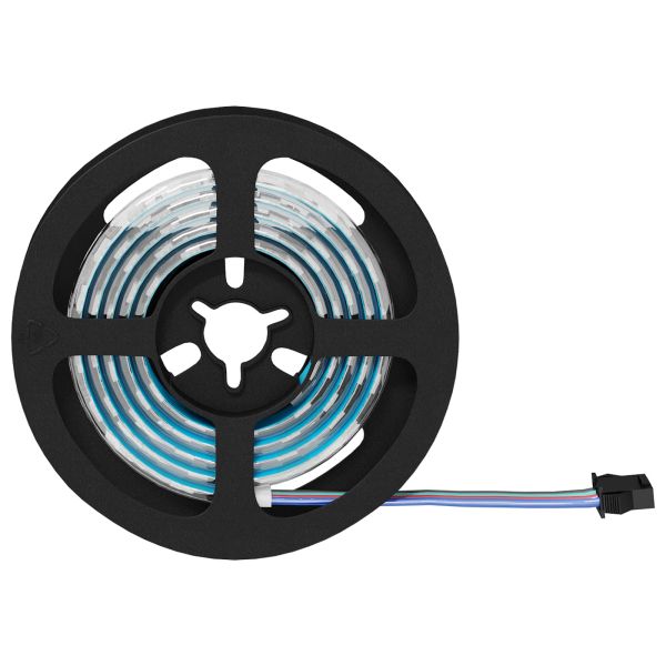 LED лента 4 pcs Черен и прозрачен 90 x 0,8 x 0,3 см