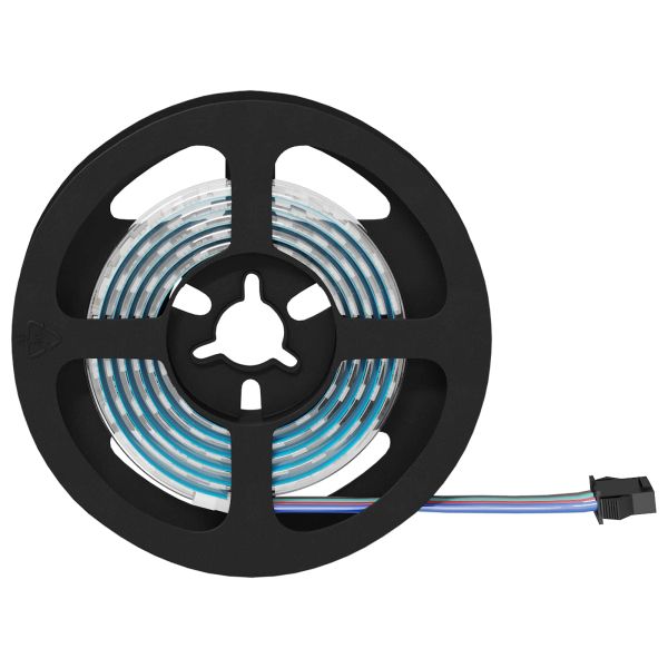 LED лента 4 pcs Черен и прозрачен 120 x 0,8 x 0,3 см