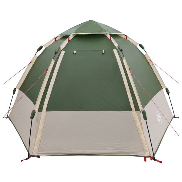 Бърза палатка със съхранение Зелен 280 x 280 x 160 см Стомана