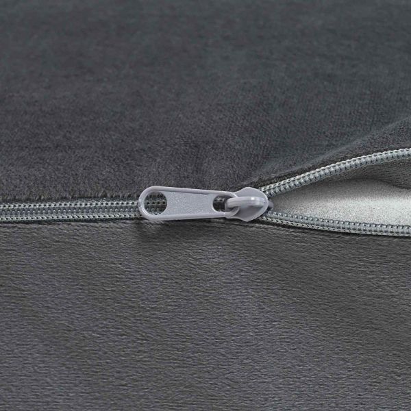 Възглавничка за крака Едноцветен Сив