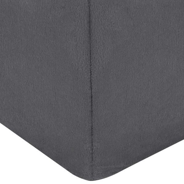 Възглавничка за крака Едноцветен Сив