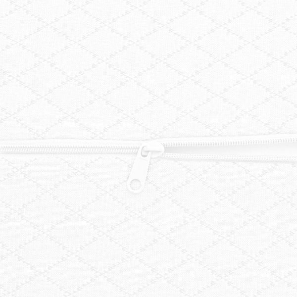 Постелка за крака Едноцветен Бяло