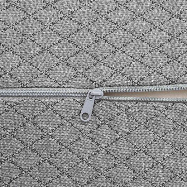 Постелка за крака Геометричен Сив