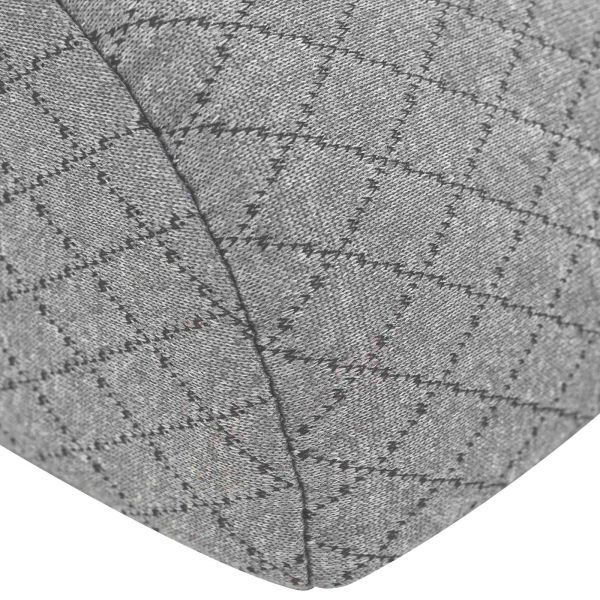 Постелка за крака Геометричен Сив