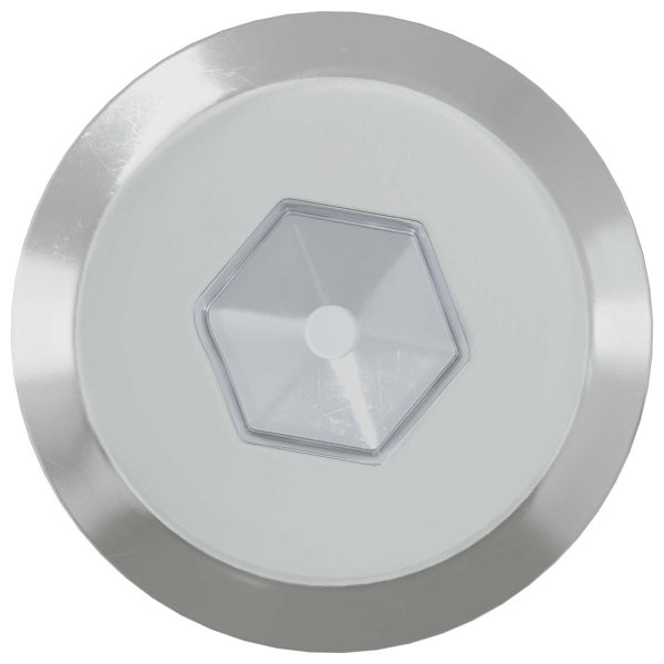 Винтове за мебели 2 pcs Сребрист M6 x 60 мм Стомана