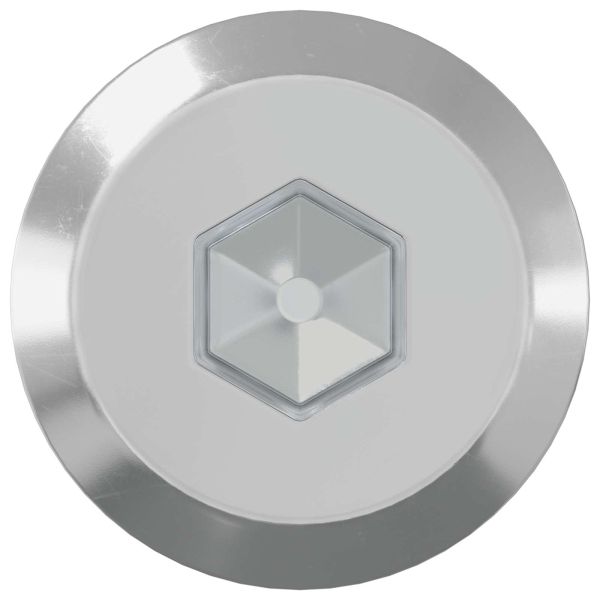 Винтове за мебели 2 pcs Сребрист M6 x 73 mm Стомана