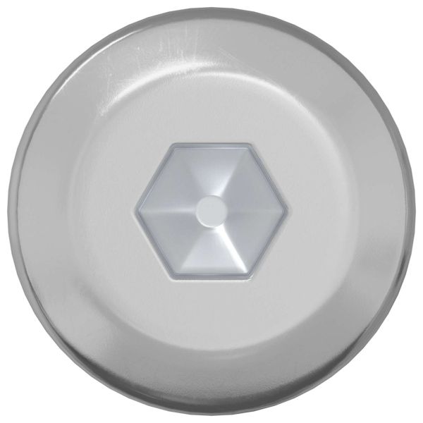 Винт 2 pcs Сребрист M6 x 120 мм Стомана