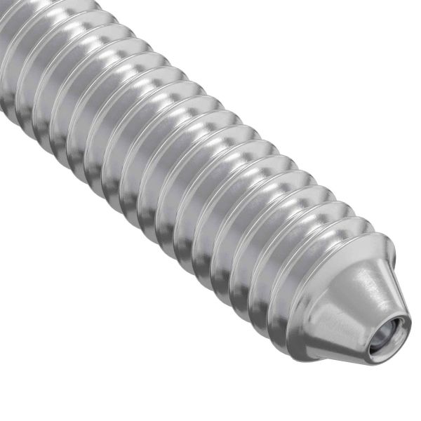 Винт 2 pcs Сребрист M6 x 120 мм Стомана