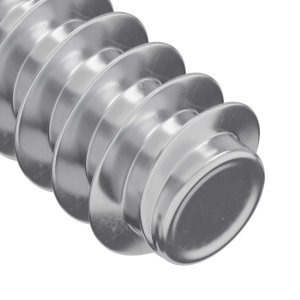 Винт 2 pcs Сребрист M6 x 12 мм Желязо