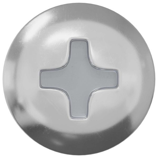 Дървени винтове 2 pcs Сребрист M4 x 20 мм Стомана