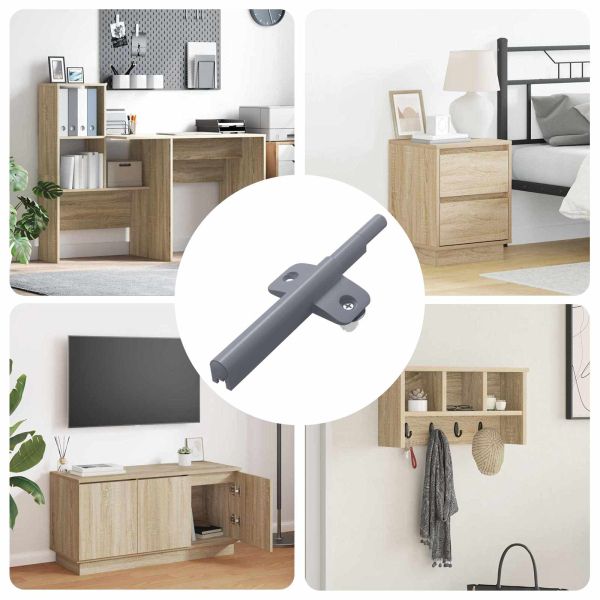 Мек близак 12 pcs Сив 125 x 47 x 15 мм ПП