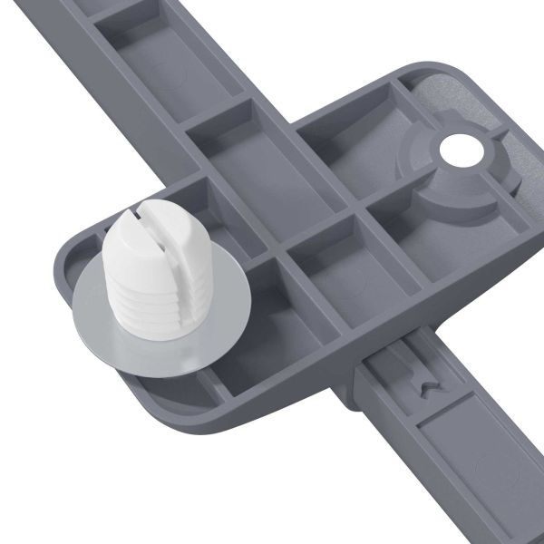 Мек близак 12 pcs Сив 125 x 47 x 15 мм ПП