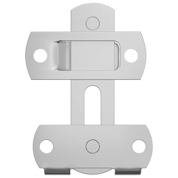 Бравка за врата 12 pcs Сребрист 70 x 8 мм Стомана