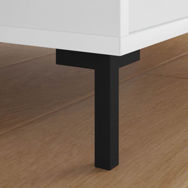 Стативни крака 2 pcs Черно 57 x 57 x 100 мм Желязо