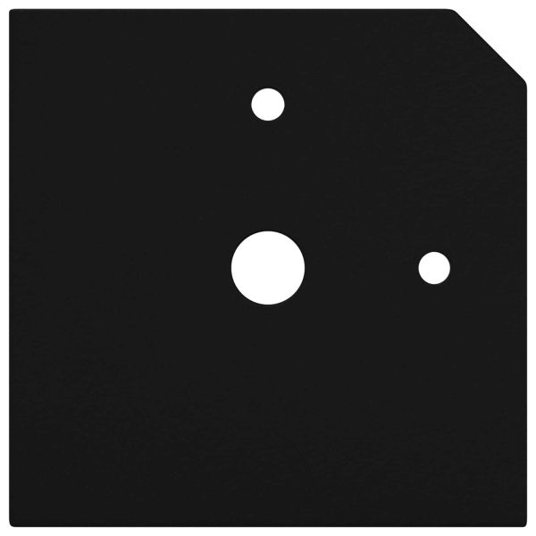 Стативни крака 12 pcs Черно 57 x 57 x 100 мм Желязо