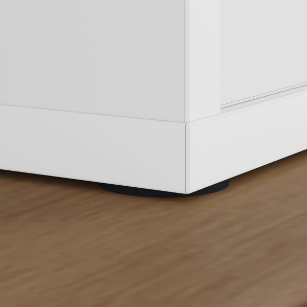 Подложки за крака на мебел 12 pcs Черно Ø 30 x 2 мм EVA