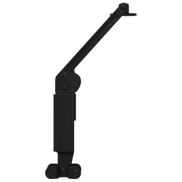 Панта за поддръжка на капак 12 pcs Черно 192 x 32 x 50 мм