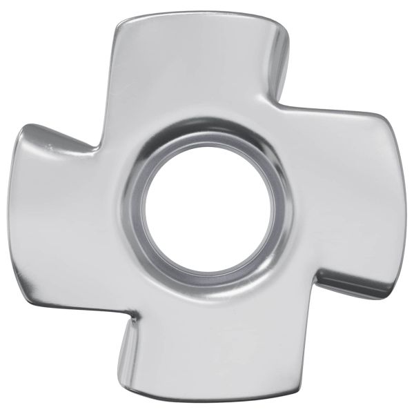 Пигобразна T-образна шайба 12 pcs Сребрист M6 мм Стомана