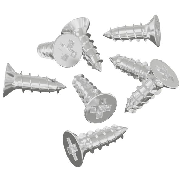 Държач за огледала 2 pcs Никел 35 x 30 x 8,3 мм Стомана