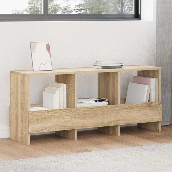 Етажерка за списания Сонома дъб 102 x 30 x 45 см