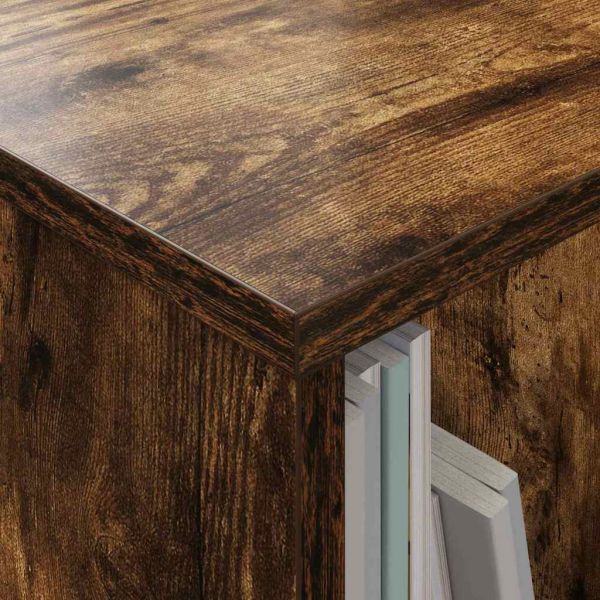 Етажерка за списания Димян дъб 102 x 30 x 45 см