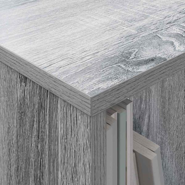 Етажерка за списания Сив Сонома 102 x 30 x 45 см