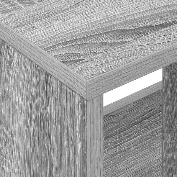 Етажерка за списания Сив Сонома 102 x 30 x 45 см