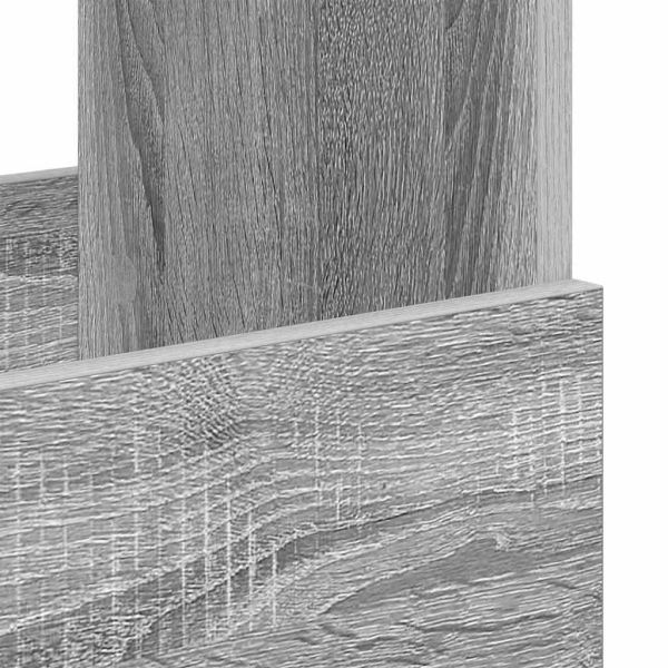 Етажерка за списания Сив Сонома 102 x 30 x 45 см