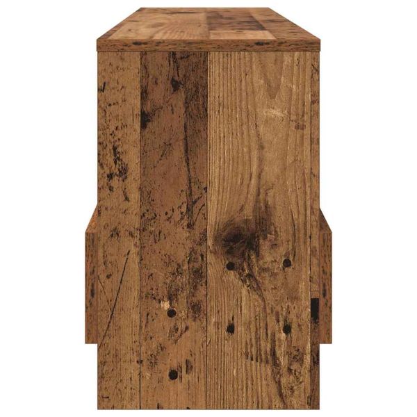 Етажерка за списания Старо дърво 102 x 30 x 45 см