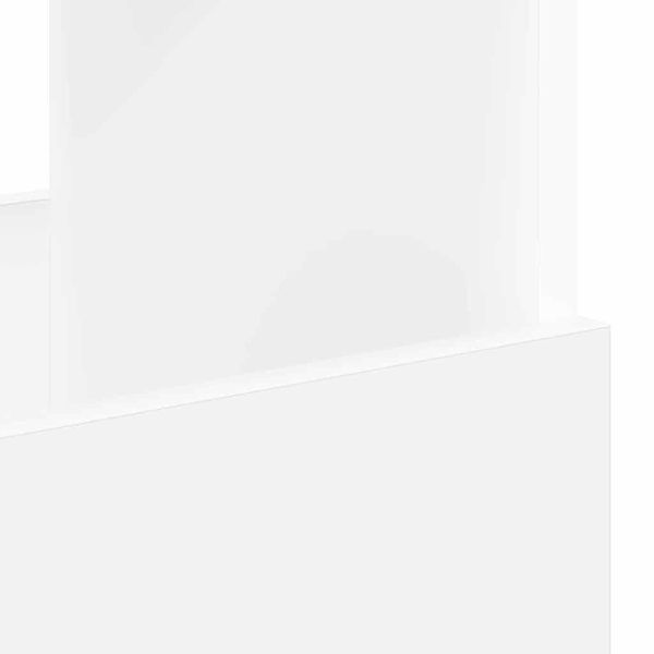 Етажерка за списания 2 pcs Бяло 35 x 30 x 45 см