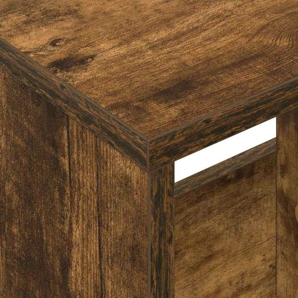 Етажерка за списания 2 pcs Димян дъб 35 x 30 x 45 см