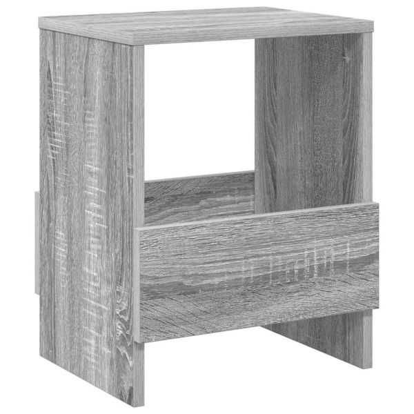 Етажерка за списания 2 pcs Сив Сонома 35 x 30 x 45 см