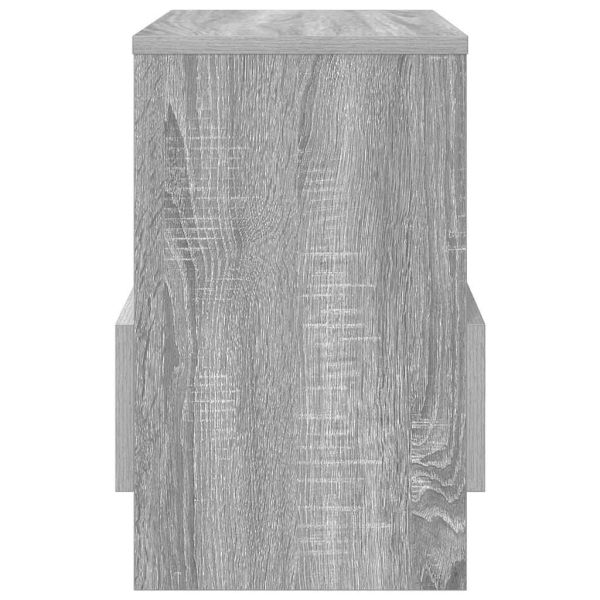 Етажерка за списания 2 pcs Сив Сонома 35 x 30 x 45 см