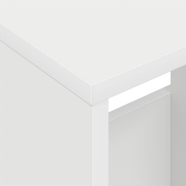 Етажерка за списания Бяло 68,5 x 30 x 45 см