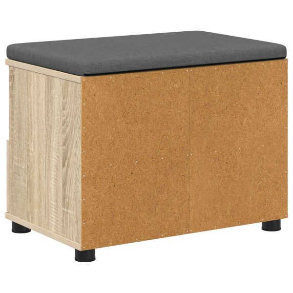 Пейка за коридор с възглавница Сонома дъб 60 x 38 x 46 см