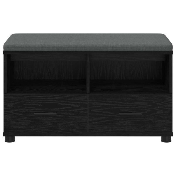 Пейка за коридор с възглавница Черния дъб 80 x 38 x 46 см