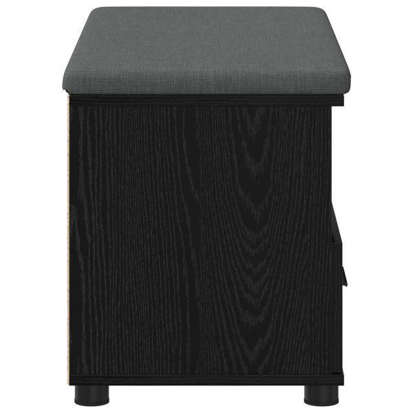 Пейка за коридор с възглавница Черния дъб 80 x 38 x 46 см