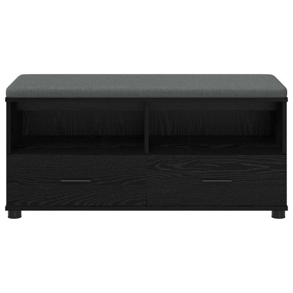 Пейка за коридор с възглавница Черния дъб 100 x 38 x 46 см