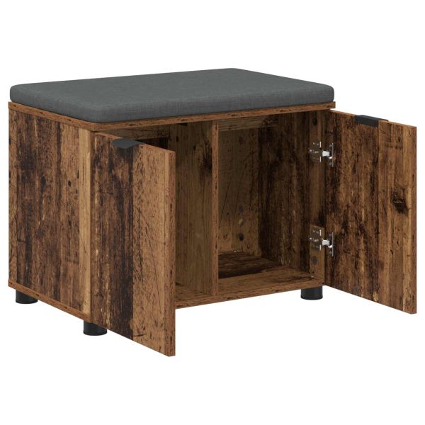 Пейка за коридор с възглавница Старо дърво 60 x 38 x 46 см