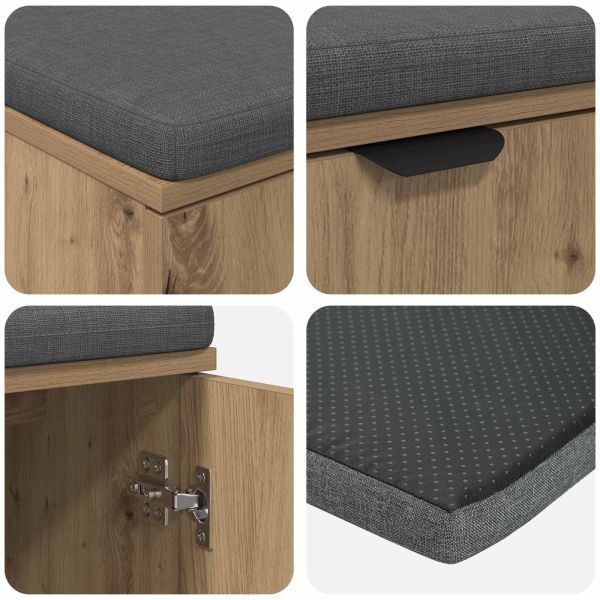 Пейка за коридор с възглавница с врата Дъб 100 x 38 x 46 см