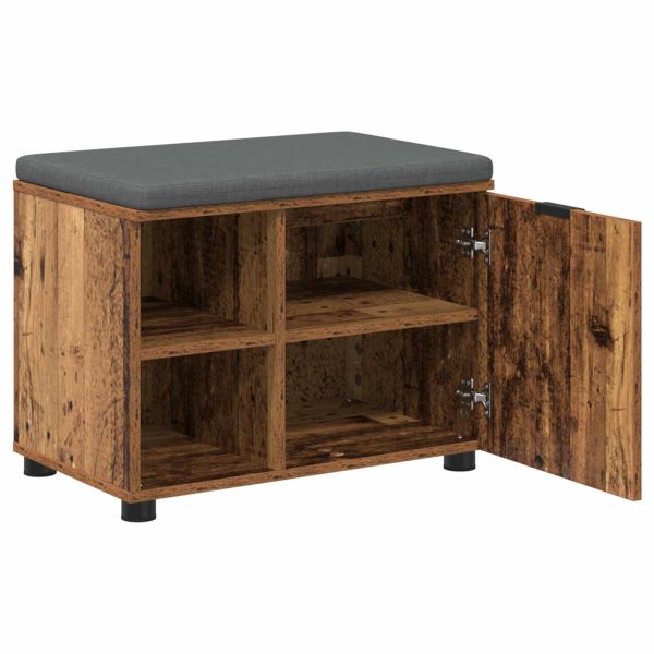 Пейка за коридор с възглавница Старо дърво 60 x 38 x 46 см