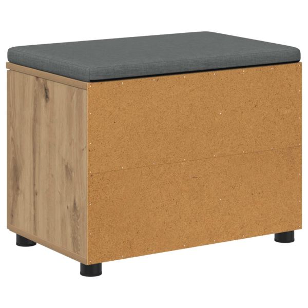 Пейка за коридор с възглавница Едноцветен Дъб 60 x 38 x 46 см