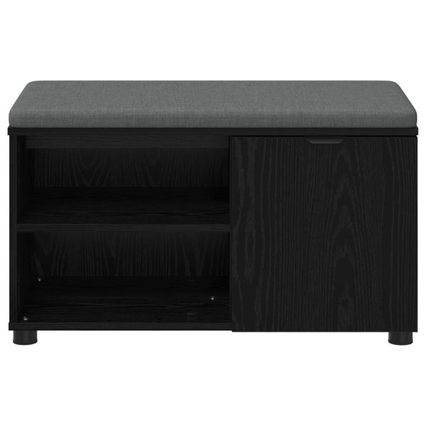 Пейка за коридор с възглавница Черния дъб 80 x 38 x 46 см