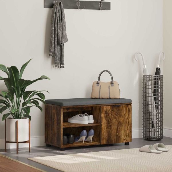 Пейка за коридор с възглавница Димян дъб 80 x 38 x 46 см