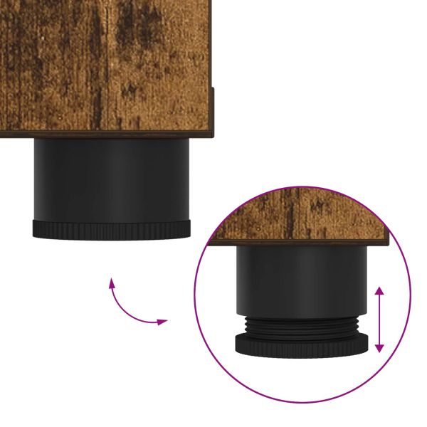 Пейка за коридор с възглавница Димян дъб 80 x 38 x 46 см