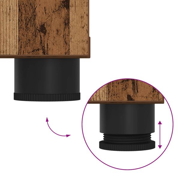 Пейка за коридор с възглавница Старо дърво 100 x 38 x 46 см