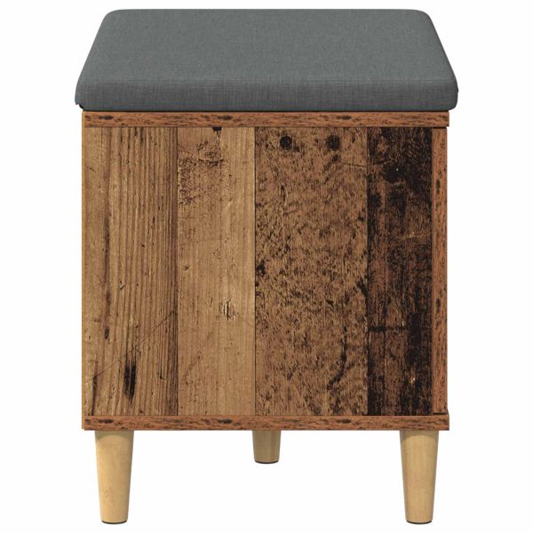 Пейка за коридор с възглавница Старо дърво 60 x 38 x 46 см