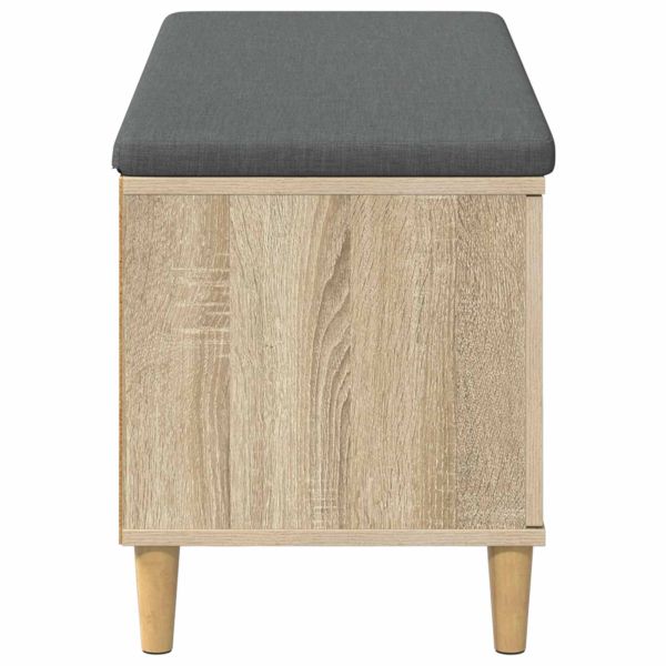 Пейка за коридор с възглавница Сонома дъб 60 x 38 x 46 см