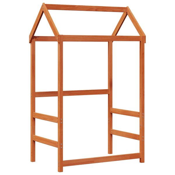 Комплект легло за деня 3 pcs Кафяво с восъчно покритие