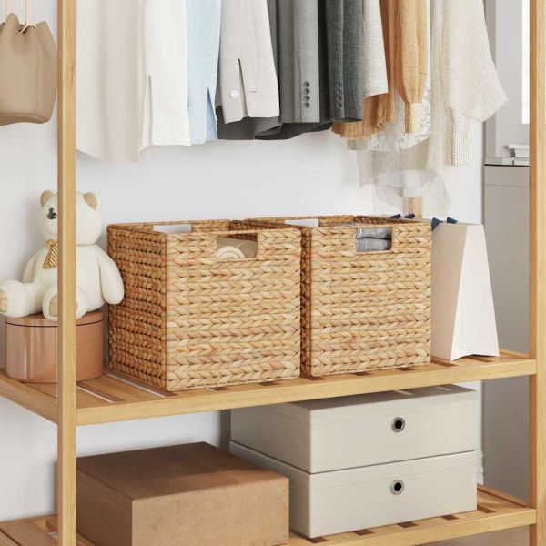 Кошници за съхранение 2 pcs Естествен 28 x 28 x 28 см